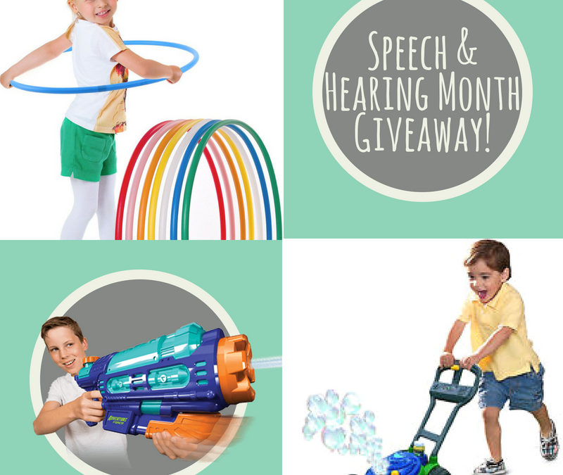 Speech & Hearing Month Giveaway!